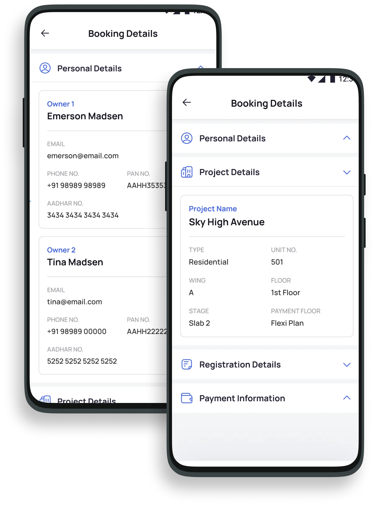 Home & Booking Overview