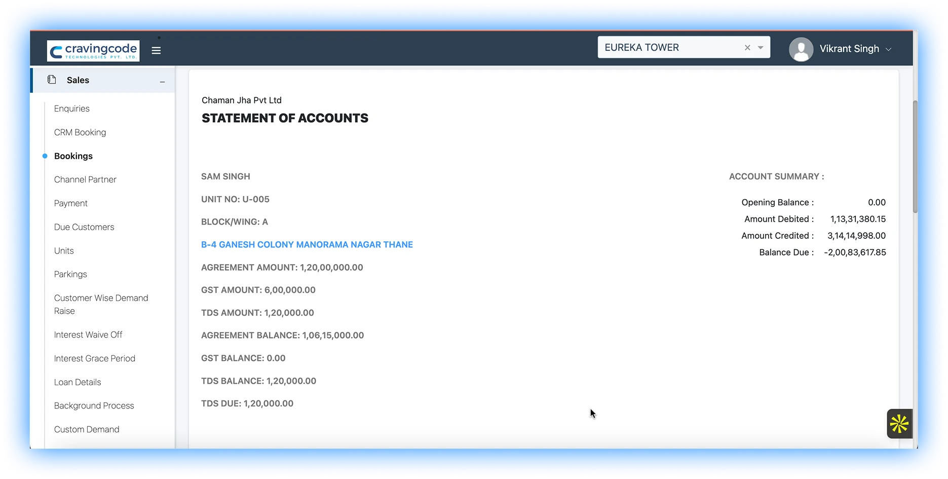 Payment Tracking