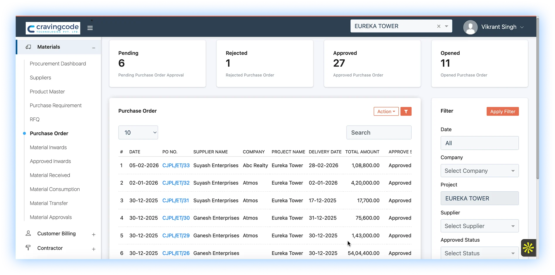 Smart PO Generation